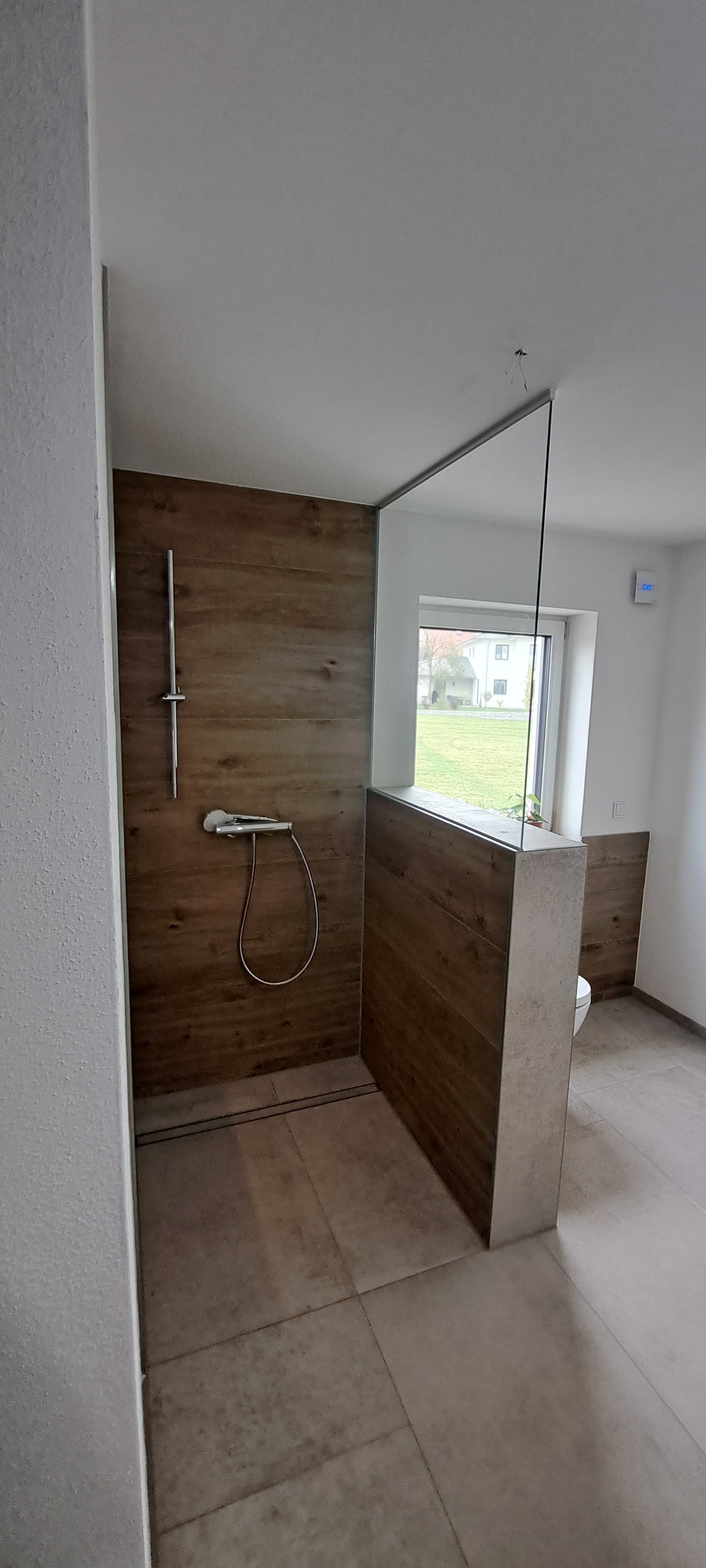 Aufgesetze Spritzschutzscheibe